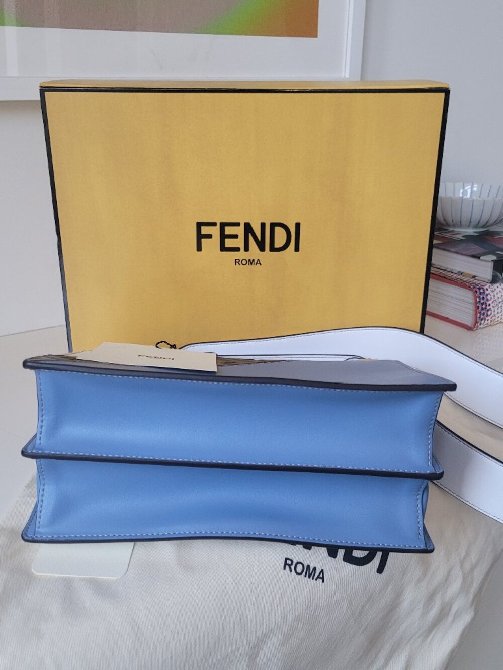 FENDI X Fila Mania Kan I Shoulder Bag - Picture 11 of 16